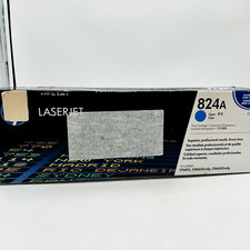 HP 824A CB381A LaserJet Toner Cartridge Cyan- New Sealed