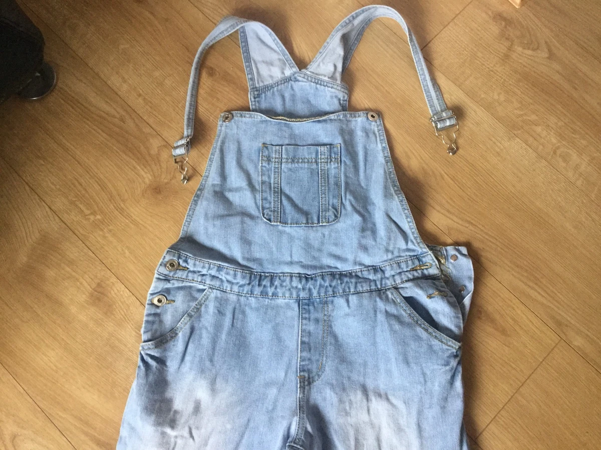 Glamorous Denim Dungarees Size 8 Woman s