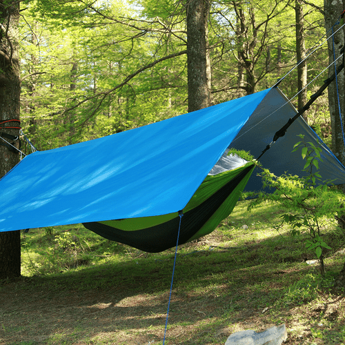 Waterproof Outdoor Camping Tents Tarp Sun Shelter Rain Cover Tarptent Camp Gear - Bild 12 von 18