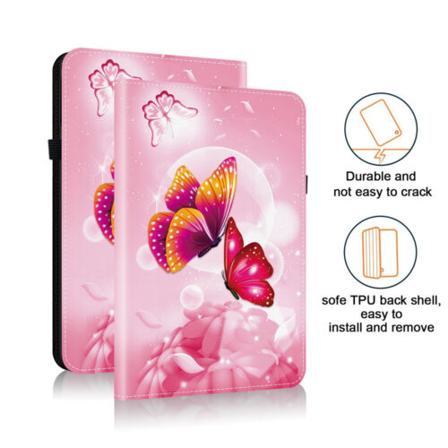 For Samsung Galaxy A9 A8 A7 Lite S9 S8 S7 Plus Case Pattern Leather Flip Cover - Picture 53 of 71