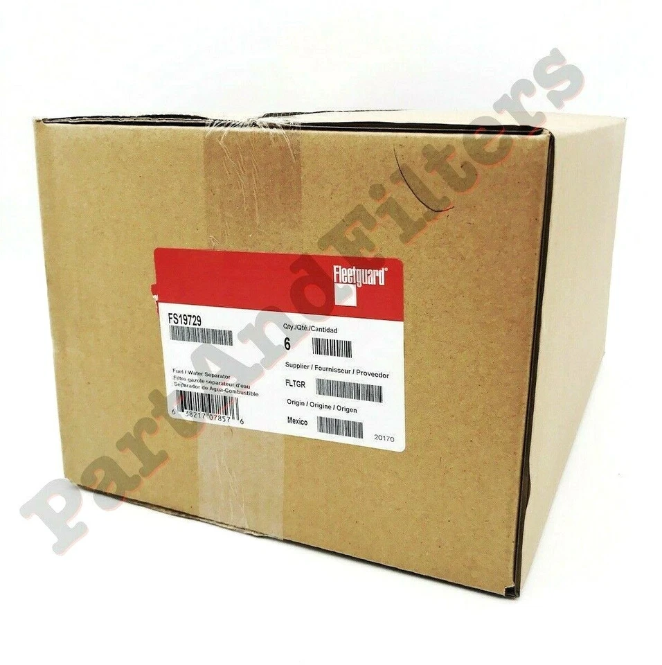 Fleetguard FS19729 Fuel/Water Separator (Pack of 6) - Image 2 of 2