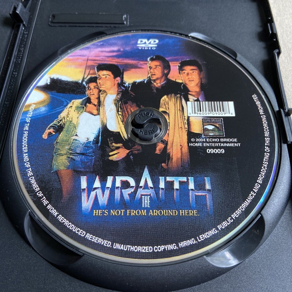 The Wraith (DVD 1986) Sci-Fi Ozzy Osbourne Charlie Sheen