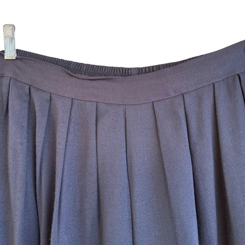 Pantalone donna Focal Point vintage nero tasche laterali taglia 18 elastico in vita pull on - Foto 5 di 9