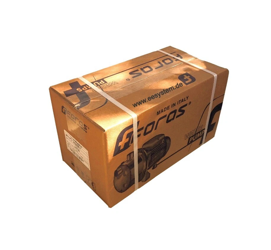 FORAS JX146 Selbstansaugende Kreiselpumpe, made in Italy, 230V 1.1kW 63L/min 60m - Bild 4 von 4