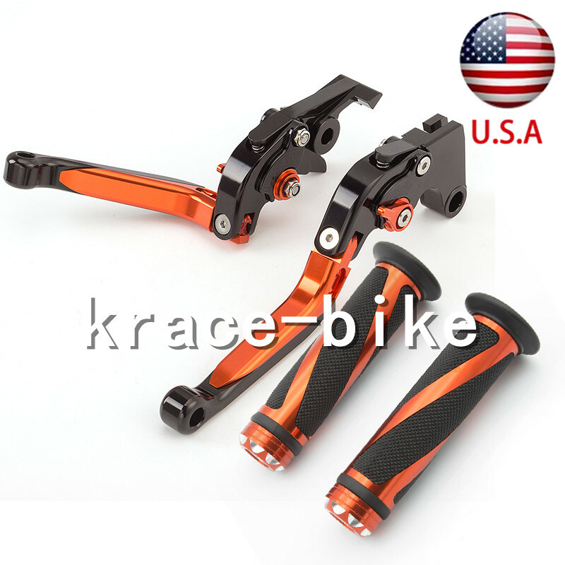 FXCNC Foldable Adjustable Levers & Grips Set For Yamaha Raptor 700R 2008-2025 – 6 Colors