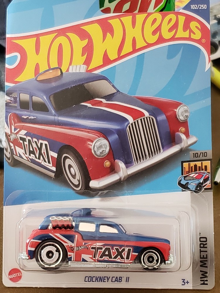 Hot Wheels 2022 Cockney Cab II #102