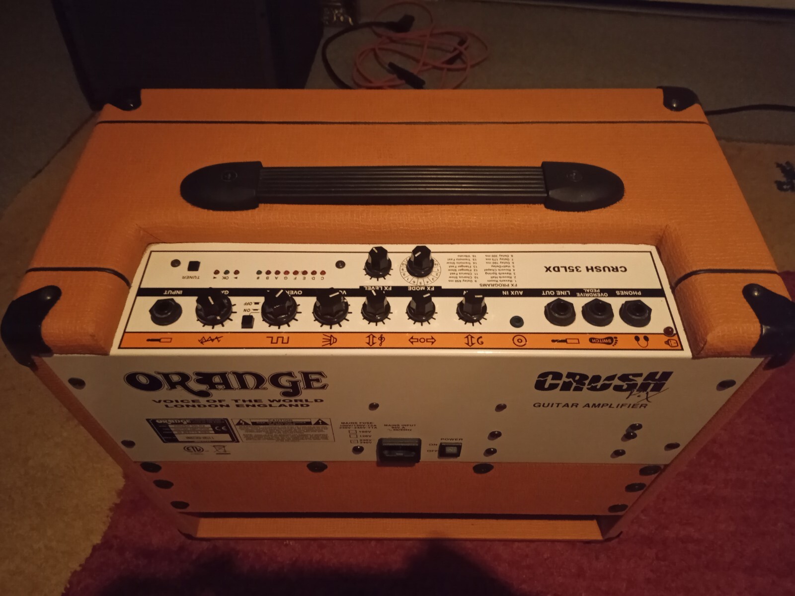 Orange Crush 35LDX combo amp eBay