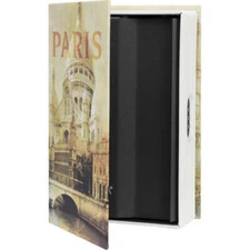 Paris Real Book Lock Box w/Combination Lock CB12362, Makes it a Great Gift Item