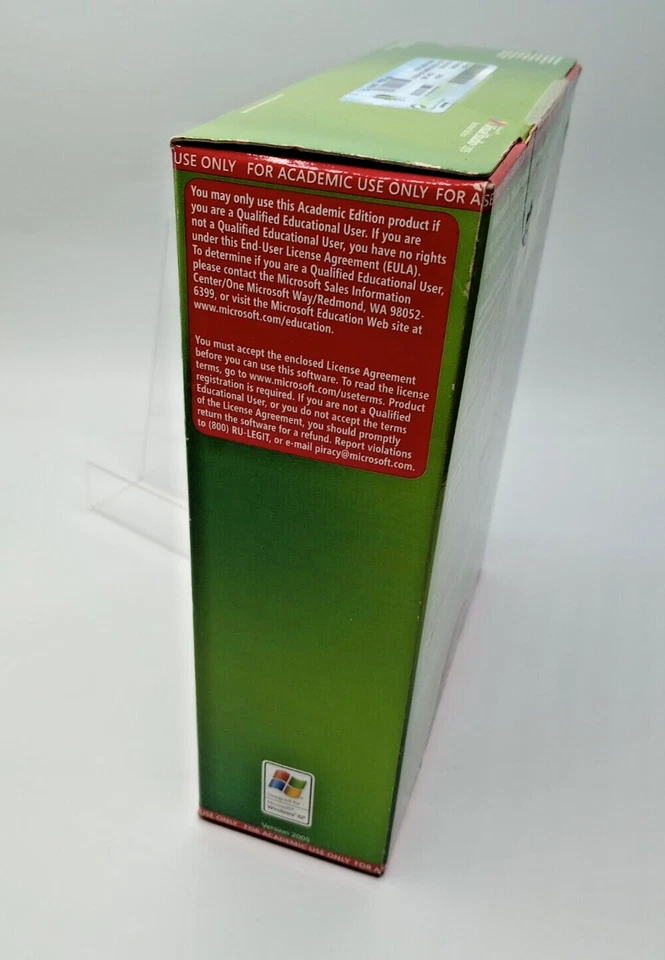 NEW Retail Microsoft Visual Studio 2005 Standard Edition ACADEMIC 5 Discs w/ Key - Image 4 of 4