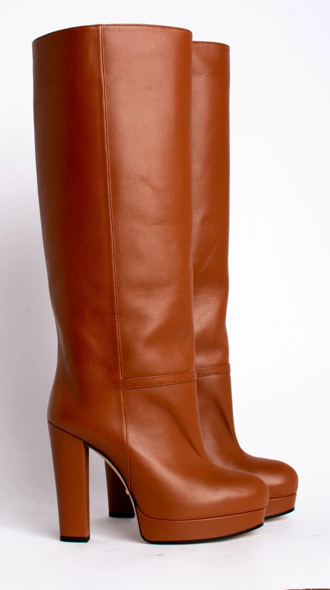 gucci brown booties