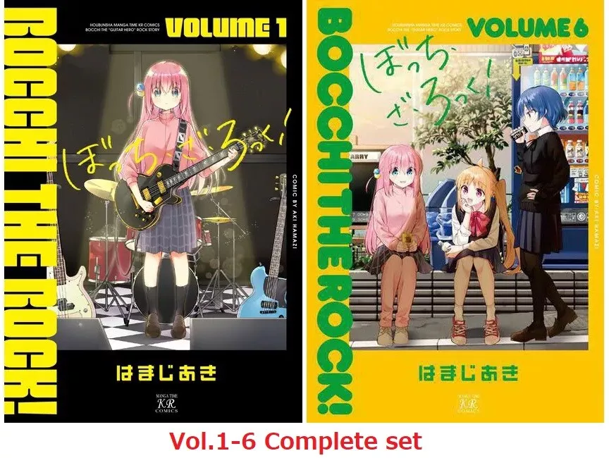 Bocchi the Rock! Comic Manga Vol.1-6 Book set Aki Hamaji Anime Japanese F/S