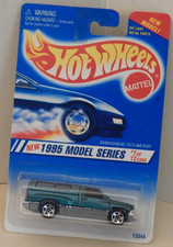 Dodge Ram 1500 Pick Up Truck Removable Camper Hot Wheels Model Series 1995-348