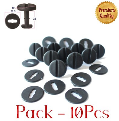 ROVER CAR INTERIOR FLOOR CARPET/MAT FASTENER TWIST LOCK WASHER TRIM CLIP x10