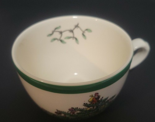 Vintage Spode Christmas Tree Coffee Cup Teacup Mug S3324P Holidays England - Picture 5 of 7