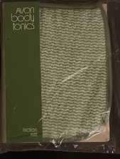Vintage Avon Body Tonics Friction Mitt 1982