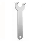 1x 5/8"-11 Silver Metal Angle Grinder Wrench Spanner