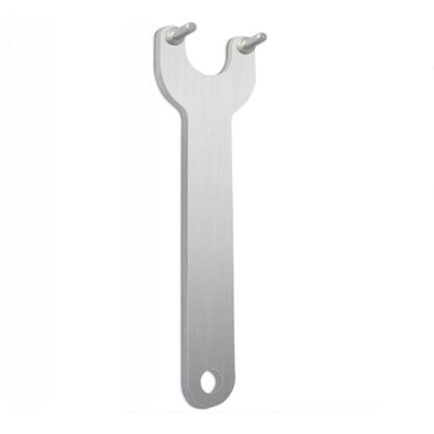 1x 5/8''-11 Silver Metal Angle Grinder Wrench Spanner