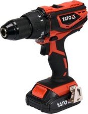 YATO 18V LI-ION Cordless Hammer Drill Screwdriver Drill LED 40Nm 13Mm