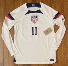 USMNT Nike Home Breathe Stadium Brenden Aaronson Long Sleeve Jersey NWT Medium