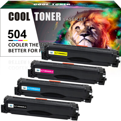 4 Toner für Samsung CLT-504S Xpress C1860FW C1810W CLP-415N CLP-415NW CLX-4195FN