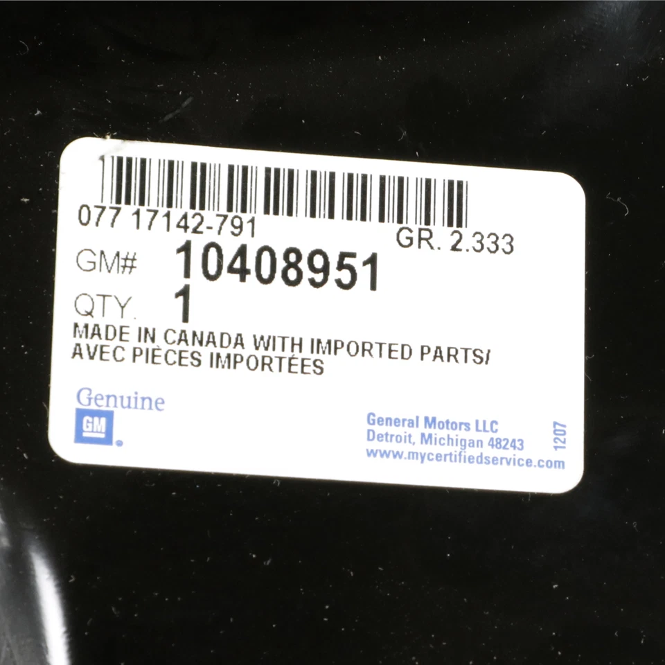 Bandeja de bateria nova do fabricante 1997-2016 Century LaCrosse Impala Intrigue Regal 10408951 - Imagem 3 de 3