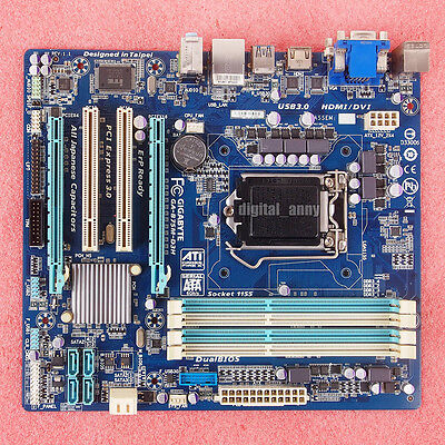 Gigabyte Ga 5m D3h Motherboard Intel 5 Express Lga 1155 Ddr3 Ebay