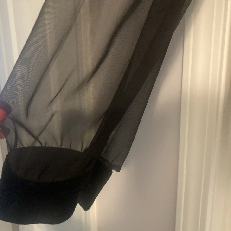 R&K вечер черный длинные рукава 14 - Изображение 3 из 4