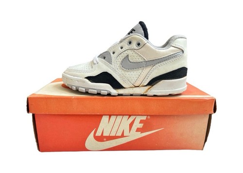 vintage nike cross trainer low sneakers shoes youth size 11c deadstock NIB 80s - Image 1