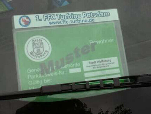 Parkausweis Halterung Schutzhülle für Anwohner,Bewohner, Behinderte - Picture 2 of 10
