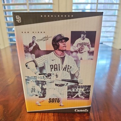 2023 San Diego Padres #22 Juan Soto Shuffle Canel's Bobblehead SGA Baseball New!