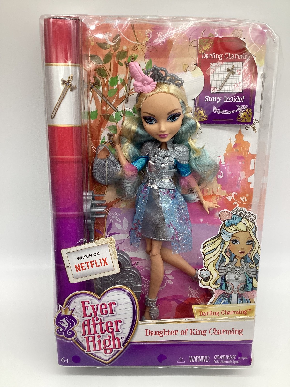 Ever After High Darling Charming Doll - Rare G1 New In Boxed