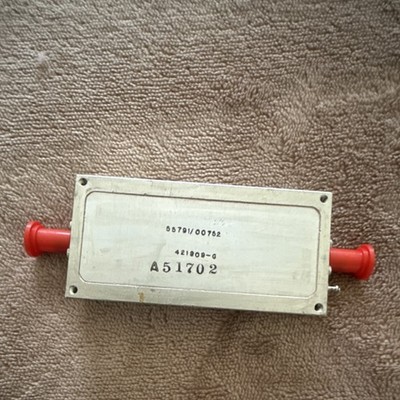 RF Microwave Pass Filter A51702 421809-9 05791/00762 High Frequency Component