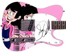 Donnie Osmond Signed Custom 1/1 Graphics Photo Guitar ACOA