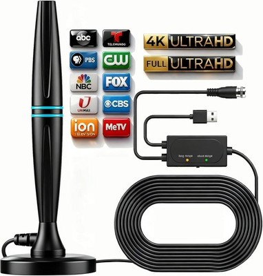 TV Antenna for Smart TV Indoor,TV Antenna for Local Channels,Support 4K 1080p...