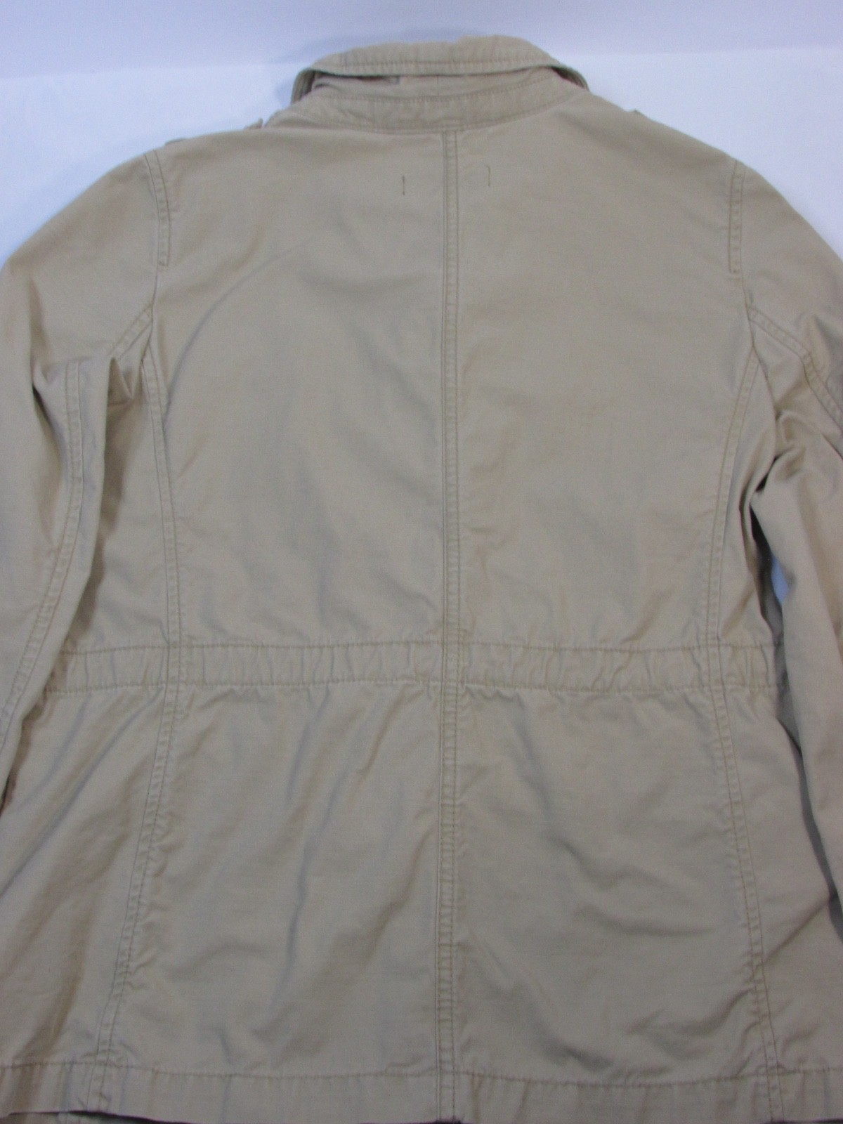 talbots beige utility jacket size medium nwt pock… - image 9