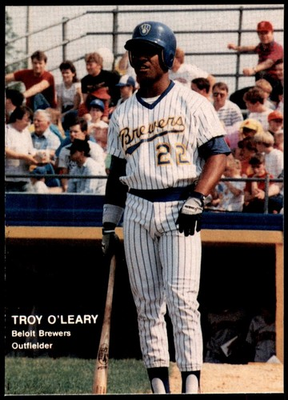 #ad #ad Troy O#x27;Leary Beloit Brewers 1990 Best Minor League Baseball Card #98 $1.99