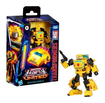 Transformers Generations Legacy United Deluxe Class Actionfigur Origin Bumblebee