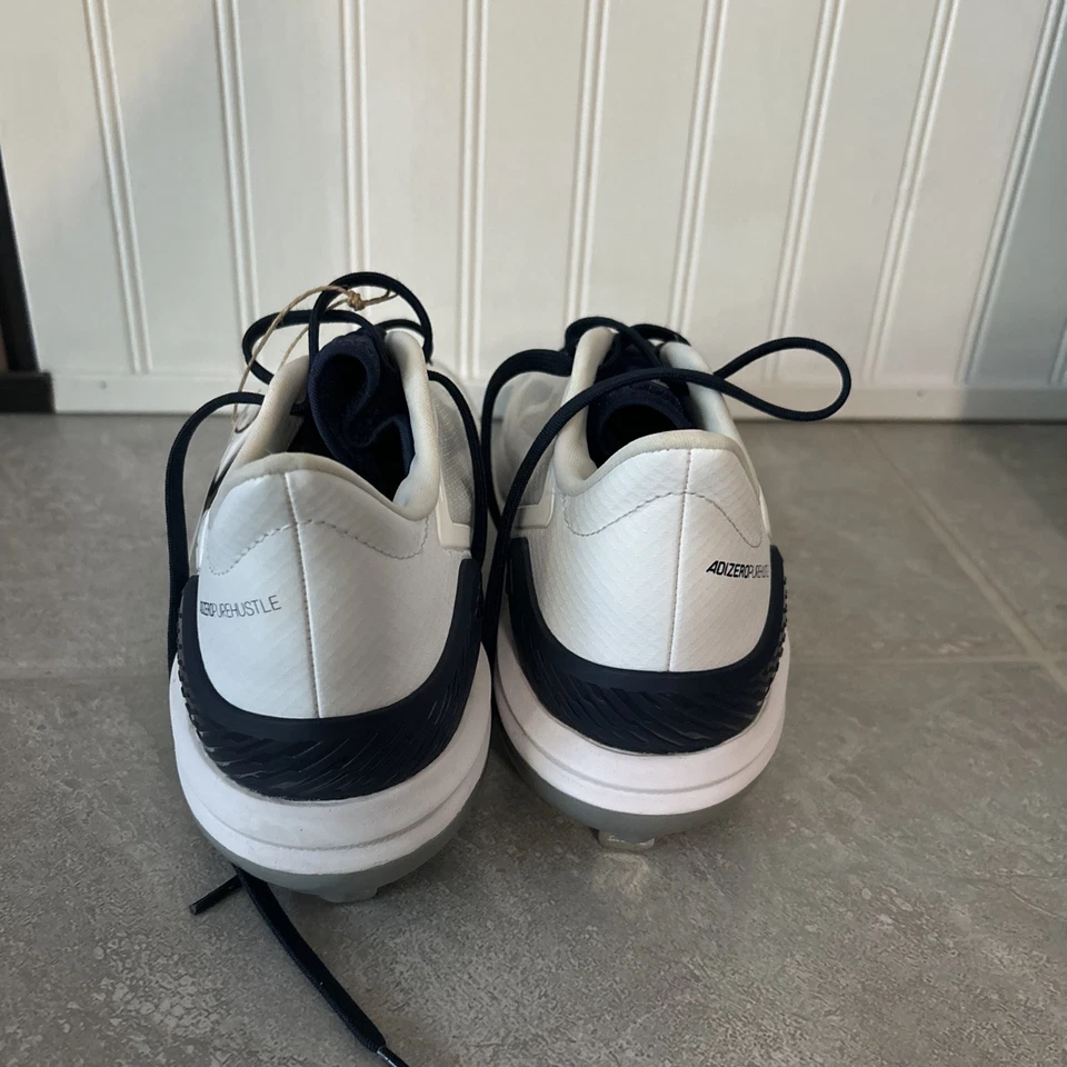 NEW sz 7.5 Womens adidas adizero PureHustle Softball Metal Cleats Shoes IG7128 - Image 3 of 4