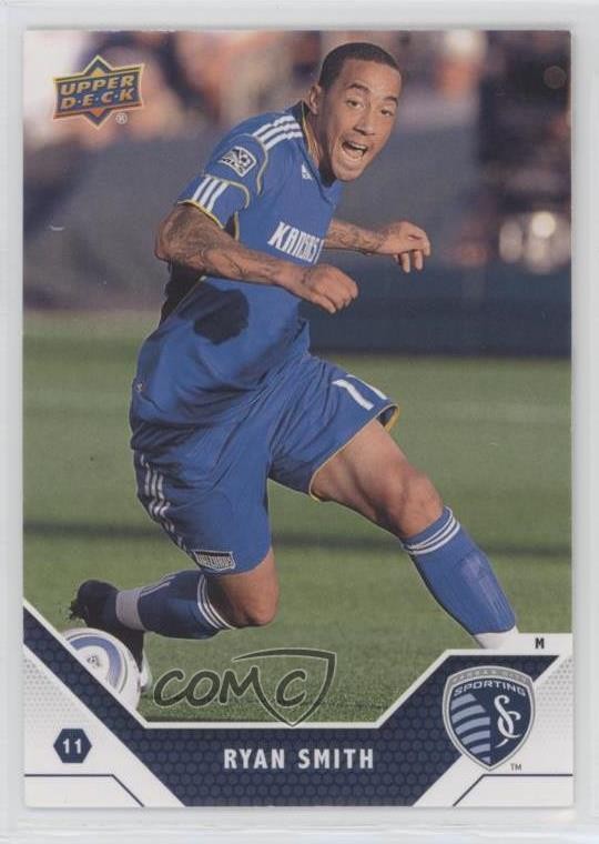2011 Upper Deck MLS Ryan Smith #74 Rookie RC 0k07