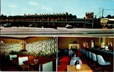 Vintage Johnny's Motor Lodge Raleigh NC Postcard 1960s Motel