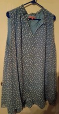 Simply Southern Ladies XL Summer Blue Shift Dress