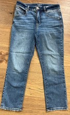 Maurices High Rise Everflex Women's Cropped 26 Inseam Jean Size 8 Regular