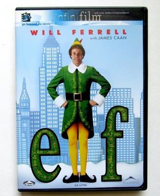 ELF  - Widescreen/Full Screen 2-DVD Set  VG++ Will Ferrell James Caan