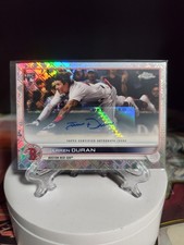 2022 Topps Chrome Logofractor Jarren Duran Rookie Auto /25 Image Variation SP