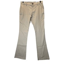 Old Navy Teens Khaki Boot-Cut Stretch Chino Pants Tan Uniform Size 16 NWT