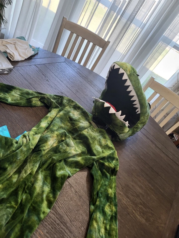 Disfraz de Halloween Pottery Barn para niños T-Rex 7-8 años ¡¡Gran forma!!! Foto 3 de 4