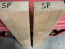 2 BOARDS THICK KILN DRIED SPANISH CEDAR LUMBER WOOD 44" X 5" X 2" SP