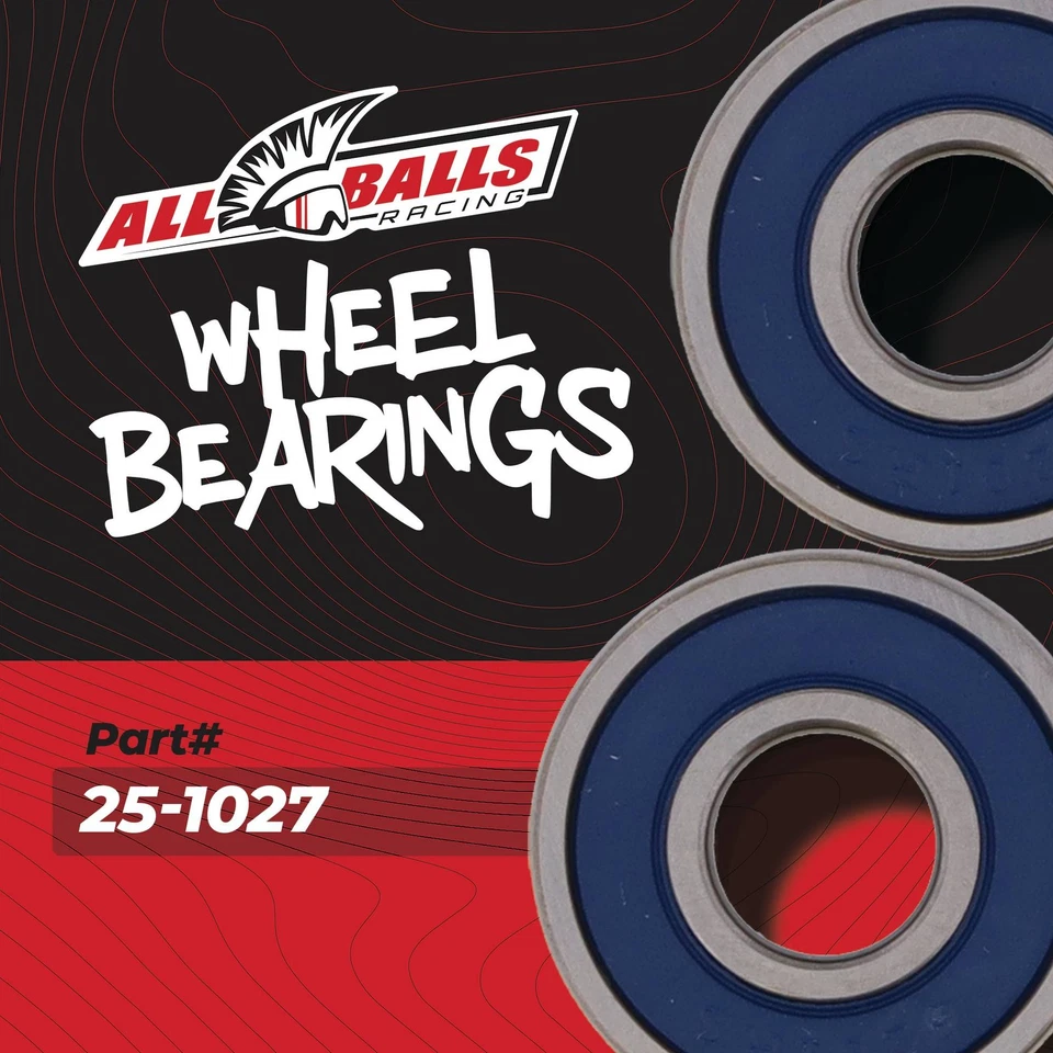 All Balls 25-1027 Wheel Bearing Kit Front For Honda XR100R 85-03 / XR70R 97-03 Foto 2 de 4