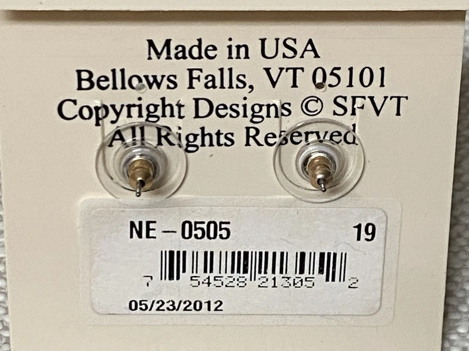 Novos Brincos de Prata Floresta Cobre Bronze Coração Aço Cirúrgico Artesanal - Imagem 3 de 4