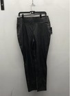 INC International Concepts Women's Deep Black Faux Leather Leggings Sz 14 NWT — photo 1
